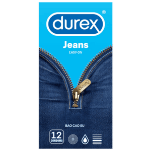 Bao Cao Su Durex Jeans Hộp 12 cái