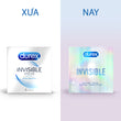 Bao Cao Su Durex Invisible Extra Thin Extra Sensitive Hộp 3 Cái