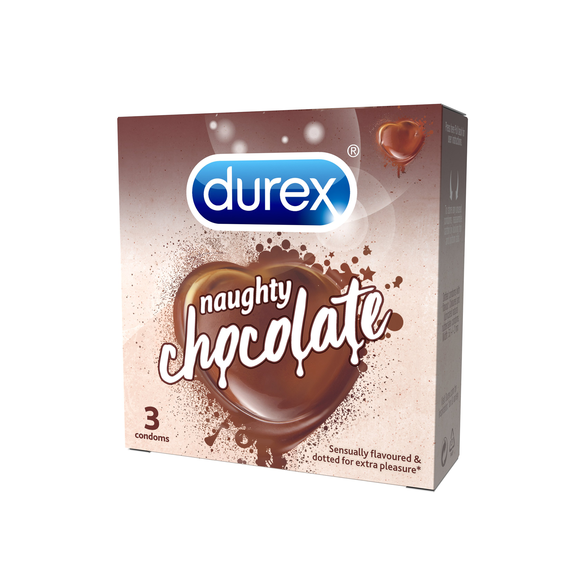 Bao Cao Su Durex Naughty Chocolate Hộp 3 Cái