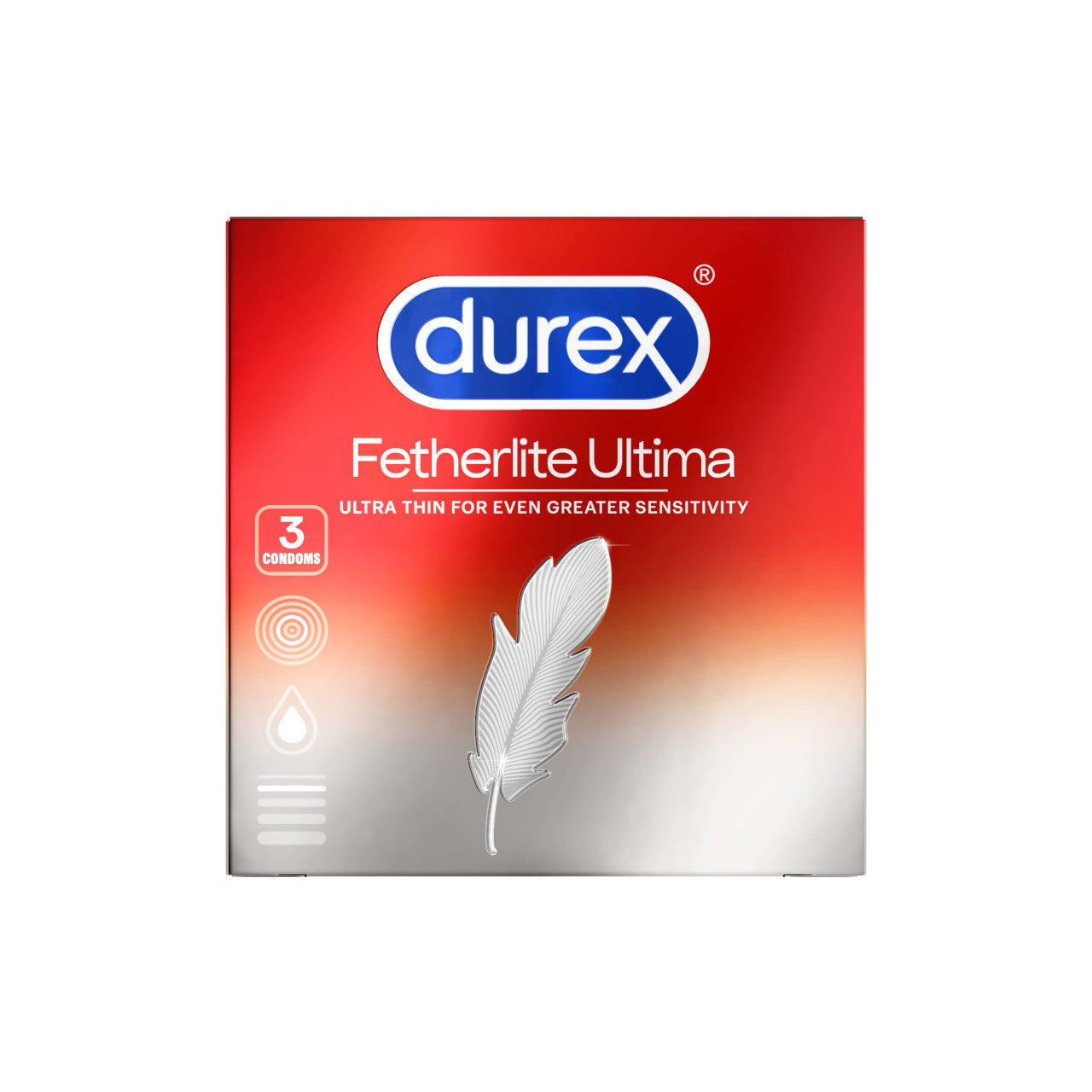 Bao Cao Su Durex Fetherlite Ultima Hộp 3 Cái