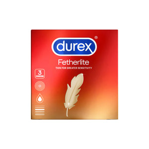 Bao Cao Su Durex Fetherlite Hộp 3 Cái