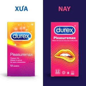 Bao Cao Su Durex Pleasuremax Hộp 12 Cái