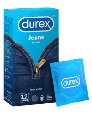 Bao Cao Su Durex Jeans Hộp 12 cái