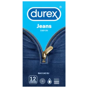 Bao Cao Su Durex Jeans Hộp 12 cái